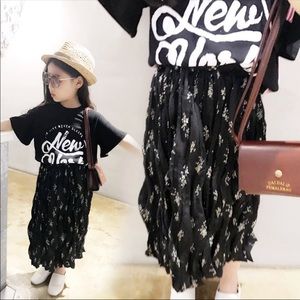 Kids maxi skirt new size 7 years